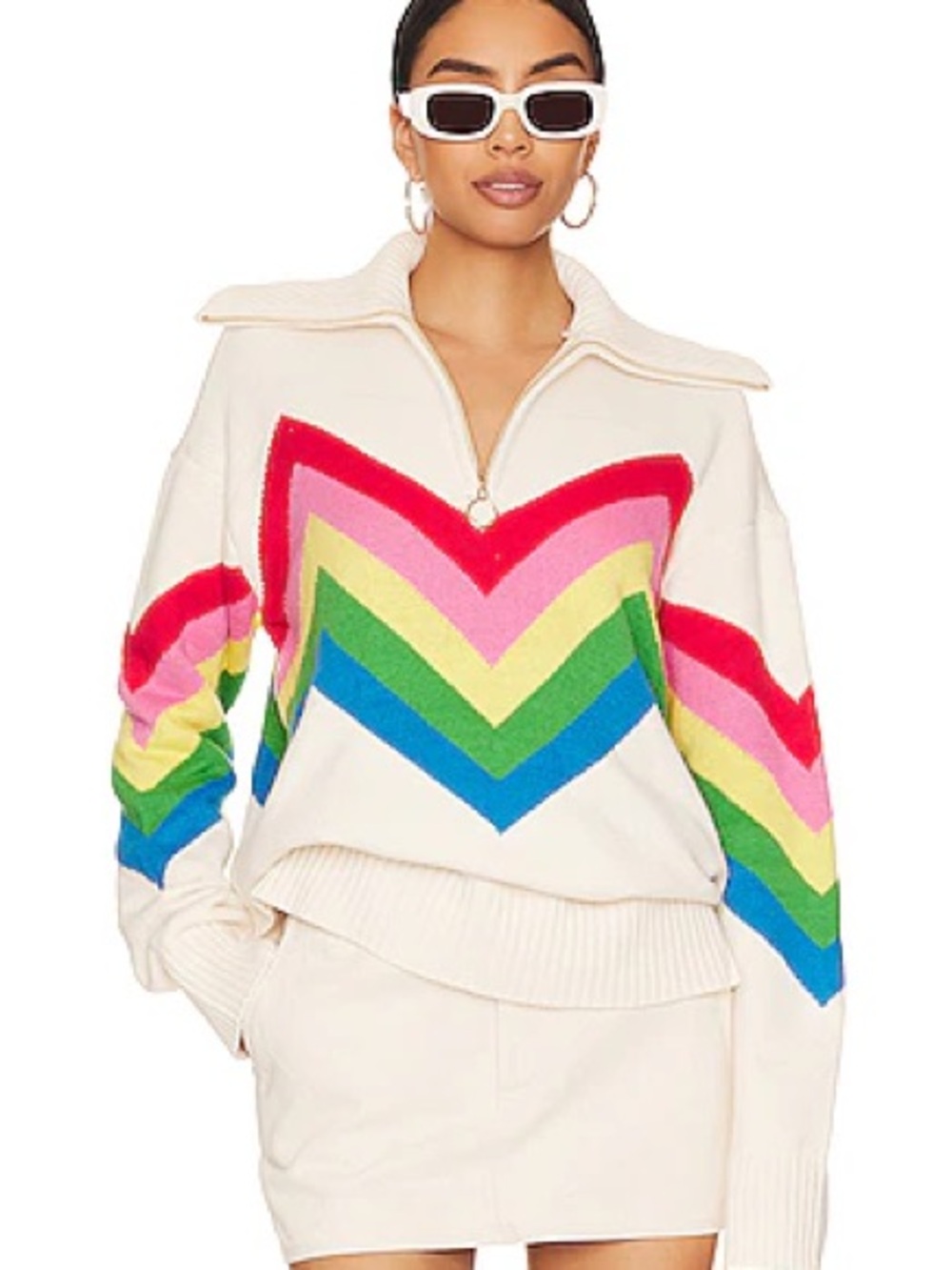 Show Me Your Mumu Weston Half Zip Pullover